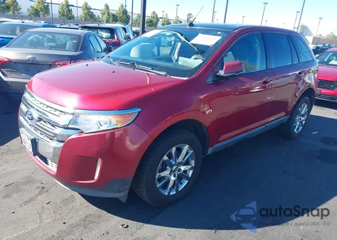 2014 Ford Edge Sel из США, поврежденный, VIN 2FMDK3JC5EBB56249